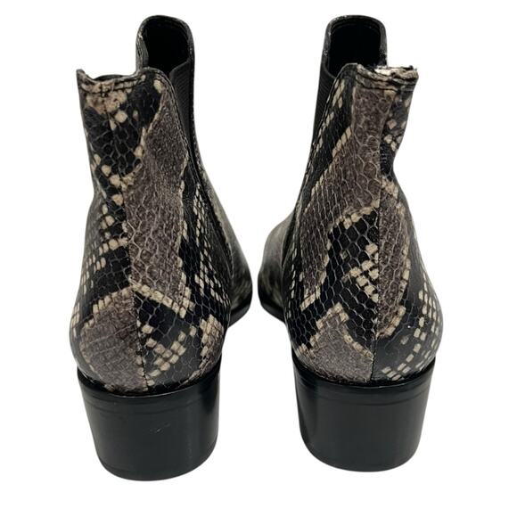 Marc Fisher LTD Yale 4 Chelsea Leather Pointy Toe Ankle Boots - Picture 8 of 12